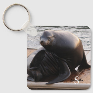 Porte-clés Clavier de lion de mer