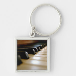 Porte-clés Clavier de piano élégant Musique