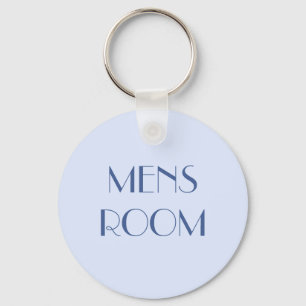 Porte-clés Clavier de salle de toilettes pour hommes