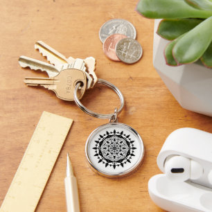 Porte-clés Clavier Mandala