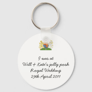 Porte-clés Clavier Mariage royal humoristique