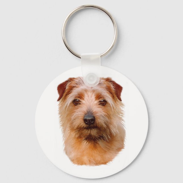 Porte-clés Clavier : Norfolk Terrier (Recto)