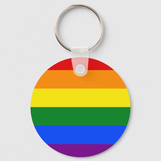Porte-clés Clavier Rainbow Pride (Recto)