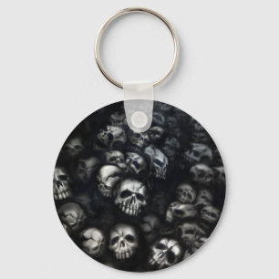 Porte-clés Clavier Skulls