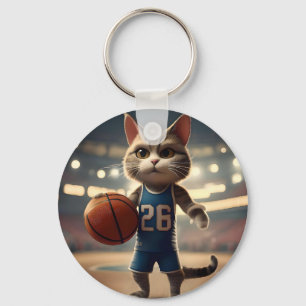 Porte-clés Claw-some Hoops : Cat sans peur