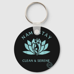 Porte-clés Clean & Serene Yoga Narcotics Anonymous