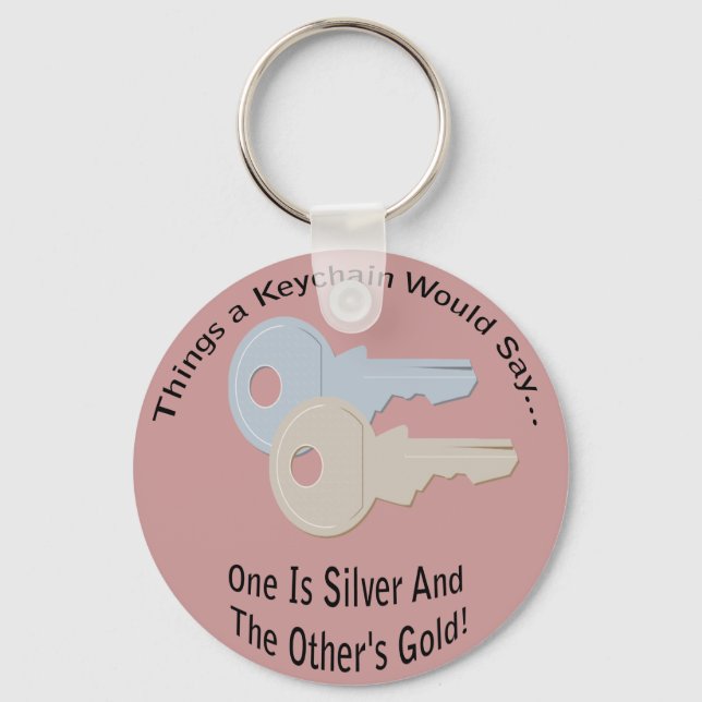 Porte-clés Clés d'argent et d'or Lt Porte - clé (Recto)