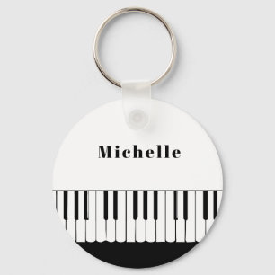 Porte-clés Clés de piano porte - clé pour enfants, pianiste o