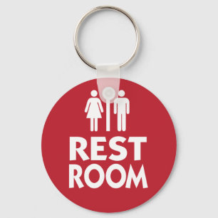 Porte-clés Clés de toilettes pour bureau ou affaires