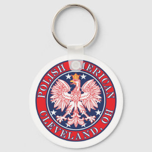 Porte-clés Cleveland Ohio Polonais