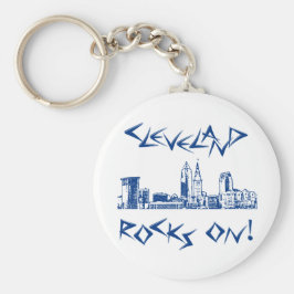 Porte-clés Cleveland Rocks !