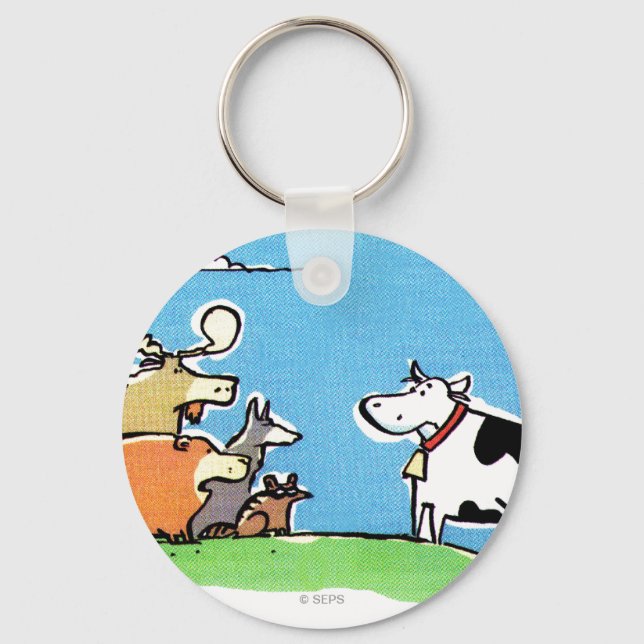 Porte-clés Clic sur l'animal (Recto)