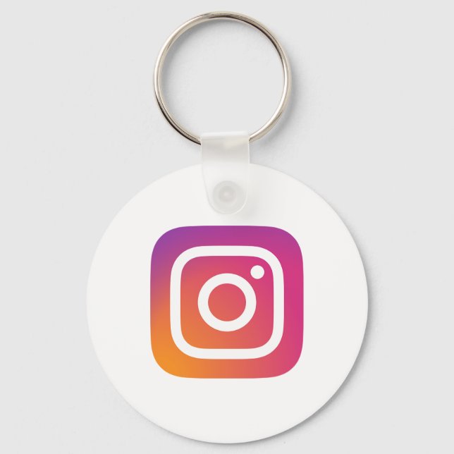 Porte-clés Clipart Instagram (Recto)