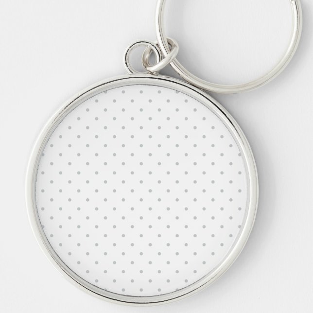 Porte-clés Cliquez sur Personnaliser pour modifier Gris en co (Devant)