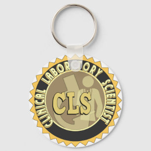 PORTE-CLÉS CLS BADGE - SCIENTIFIQUE DU LABORATOIRE CLINIQUE