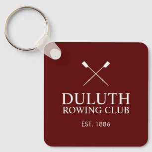 Porte-clés Club d'aviron classique