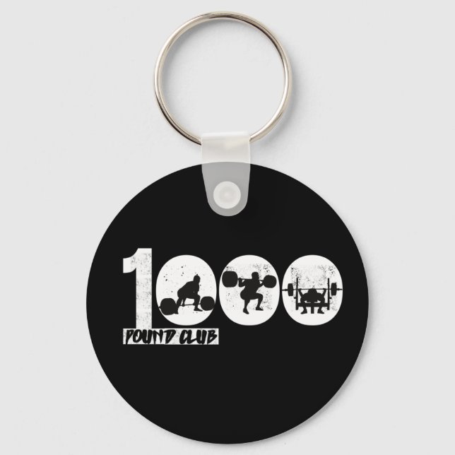 Porte-clés Club de 1000 livres (Recto)