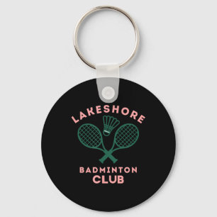Porte-clés Club de badminton mignon de Lakeshore Preppy Graph