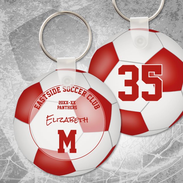Porte-clés club de football cadeaux filles garçons nom équipe (Créateur téléchargé)