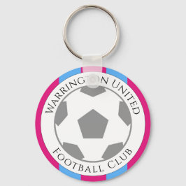 Porte-clés Club de football Claret & Blue