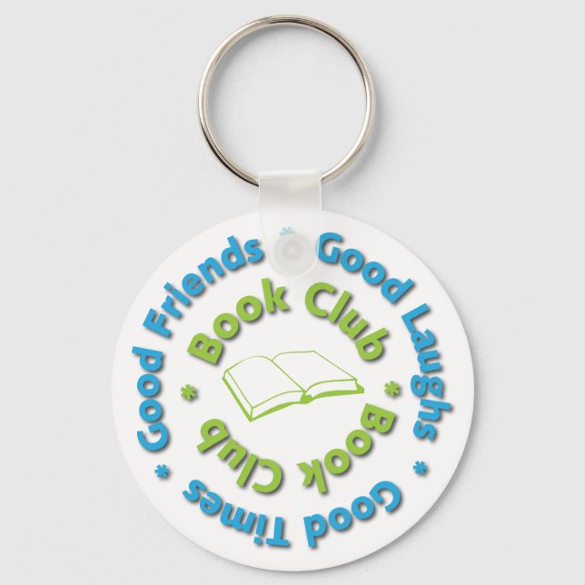 Porte-clés club de livres bons amis (Recto)