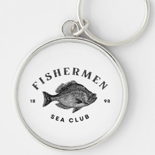 Porte-clés Club de pêcheurs en mer