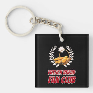 Porte-clés Club des Amateurs de Pain Français Humour Alimenta