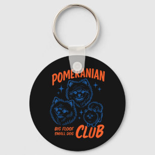 Porte-clés Club Rétro des Poméraniens, Club des Petits Chiens