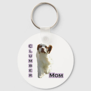 Porte-clés Clumber Spaniel Mom 4 - Porte - clé