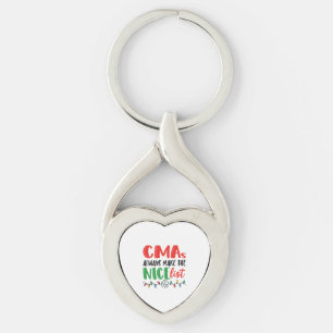 Porte-clés CMA de Noël, CMA médecine de Noël