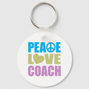 Porte-clés Coach Peace Love