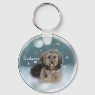 Porte-clés Cockapoo Christmas Gifts