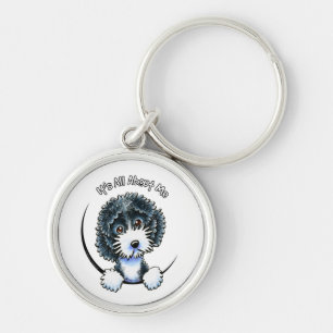 Porte-clés Cockapoo Parti noir IAAM