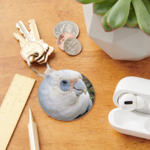 Porte-clés Cockatoo blanc australien, Clavier
