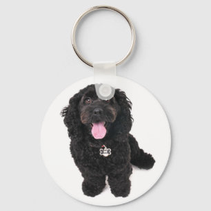Porte-clés cocker poodle mix puppy Keychain