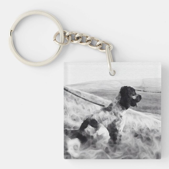 Porte-clés Cocker Spaniel (Devant)