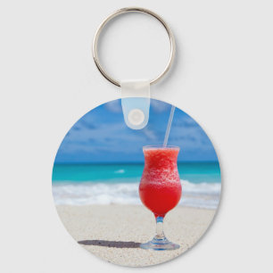 Porte-clés Cocktail au bord de la mer