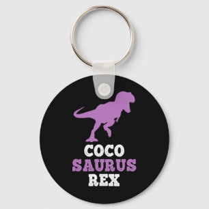 Porte-clés Coco-saurus Rex Dino Dinosaure Cocosaurus Drôle 