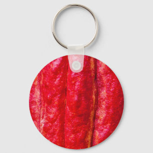 Porte-clés cocoa pod red