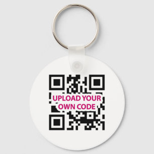 Porte-clés Code de QR personnalisable