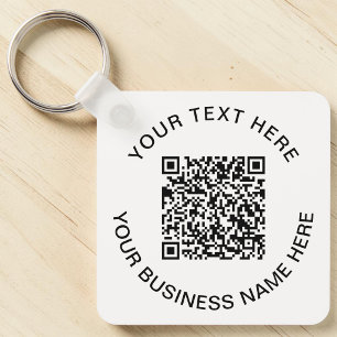 Porte-clés Code QR simple promotionnel