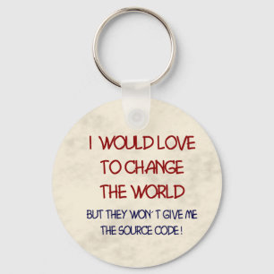 Porte-clés code source