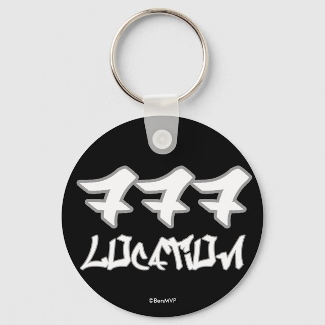 Porte-clés Codes régionaux (Recto)