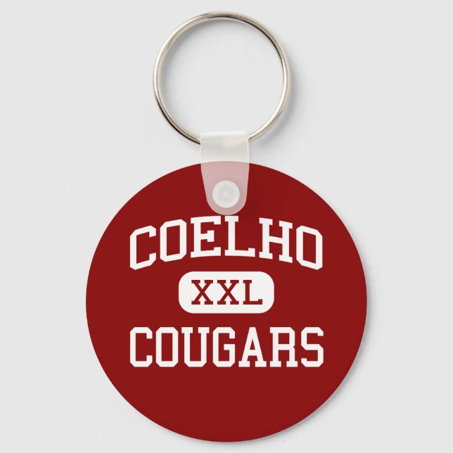 Porte-clés Coelho - Cougars - Moyen - Attleboro (Recto)