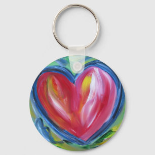 Porte-clés Coeur avec Porte - clé de l'espoir