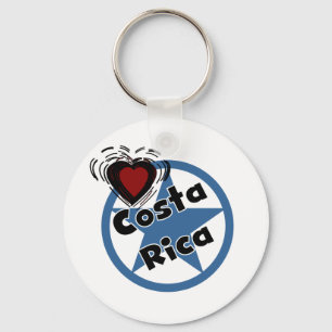 Porte-clés Coeur Costa Rica