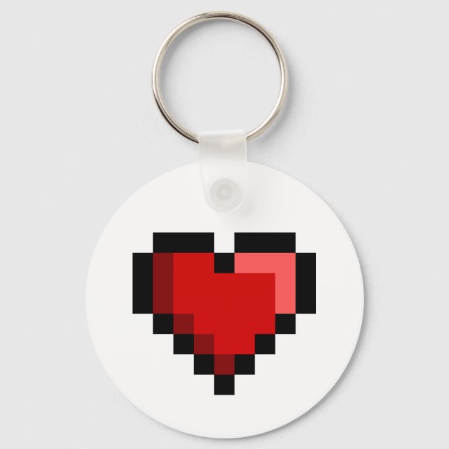 Porte-clés Coeur d'amour (Recto)