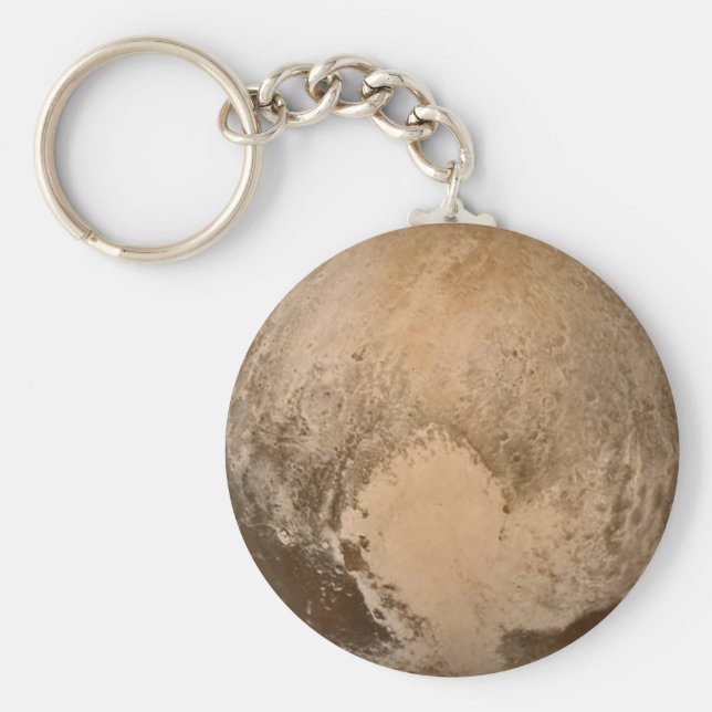 Porte-clés Coeur de Pluto (Devant)