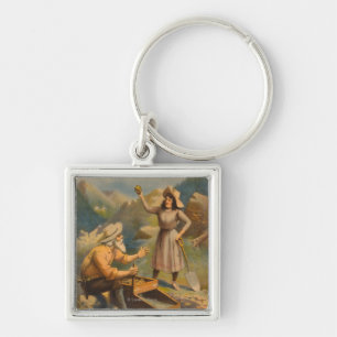 Porte-clés Coeur du Théâtre minier du Klondike