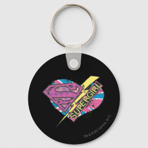 Porte-clés Coeur et boulon de Supergirl